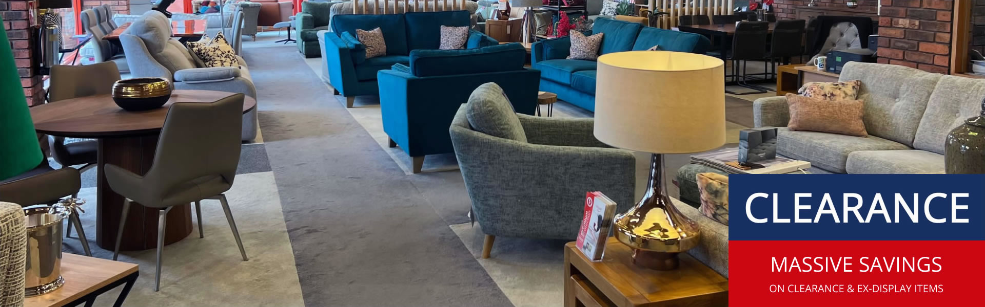 Save on clearance items